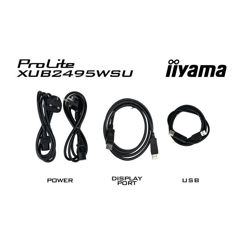 iiyama ProLite XUB2495WSU-B7 écran plat de PC 61,2 cm (24.1") 1920 x 1200 pixels WUXGA LED Noir · Moniteur · Informat Syst... (image 13)