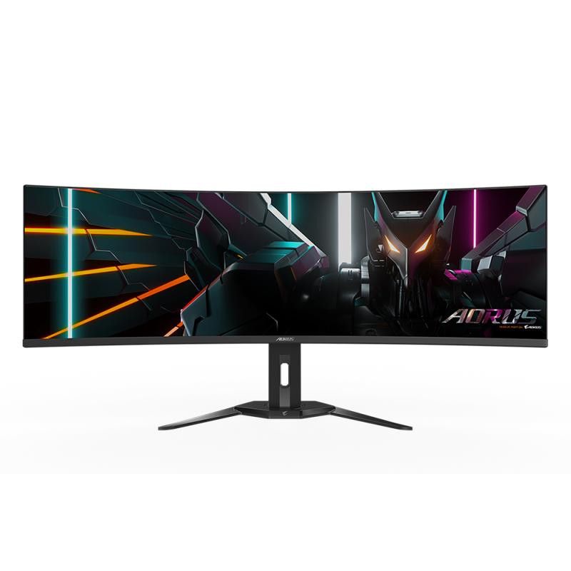 GIGABYTE Moniteur de jeu incurvé CO49DQ OLED - 5120x1440 (DQHD), 1800R, 144Hz, 0,03 ms, KVM, FreeSync Premium Pro, HDMI 2.... (image 2)