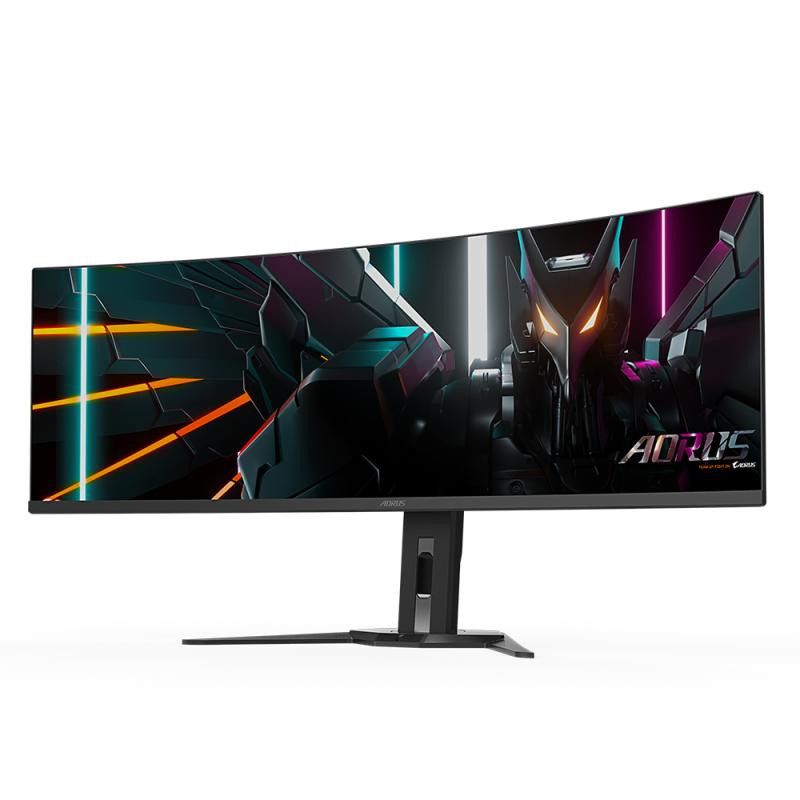 GIGABYTE Moniteur de jeu incurvé CO49DQ OLED - 5120x1440 (DQHD), 1800R, 144Hz, 0,03 ms, KVM, FreeSync Premium Pro, HDMI 2.... (image 3)