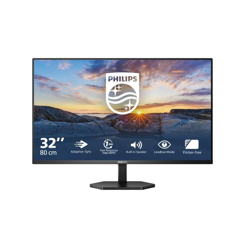 Philips 3000 series 32E1N3100LA/00 écran plat de PC 80 cm (31.5") 1920 x 1080 pixels Full HD LCD Noir · Moniteur · Informa...