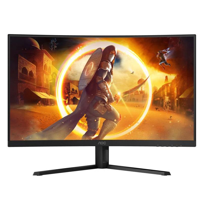 AOC G4 CQ32G4VE écran plat de PC 80 cm (31.5") 2560 x 1440 pixels Quad HD LCD Noir, Gris · Moniteur · Informat Systems Str... (image 2)