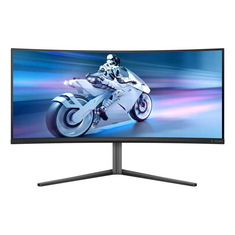 Philips Evnia 6000 34M2C6500/00 écran plat de PC 86,4 cm (34") 3440 x 1440 pixels Wide Quad HD QD-OLED Gris · Moniteur · I...