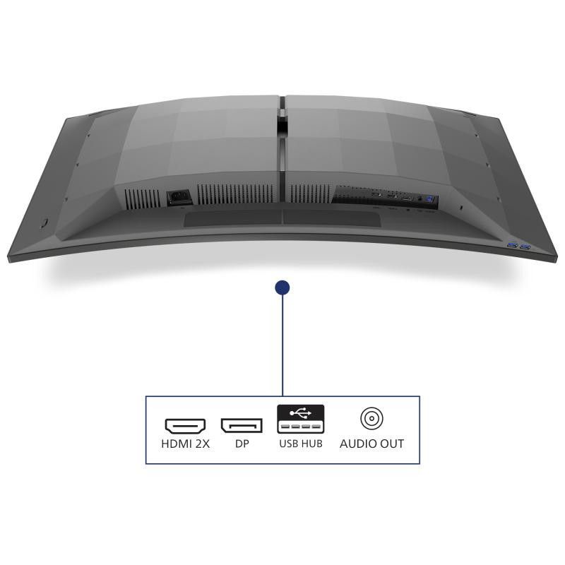 Philips Evnia 6000 34M2C6500/00 écran plat de PC 86,4 cm (34") 3440 x 1440 pixels Wide Quad HD QD-OLED Gris · Moniteur · I... (image 14)