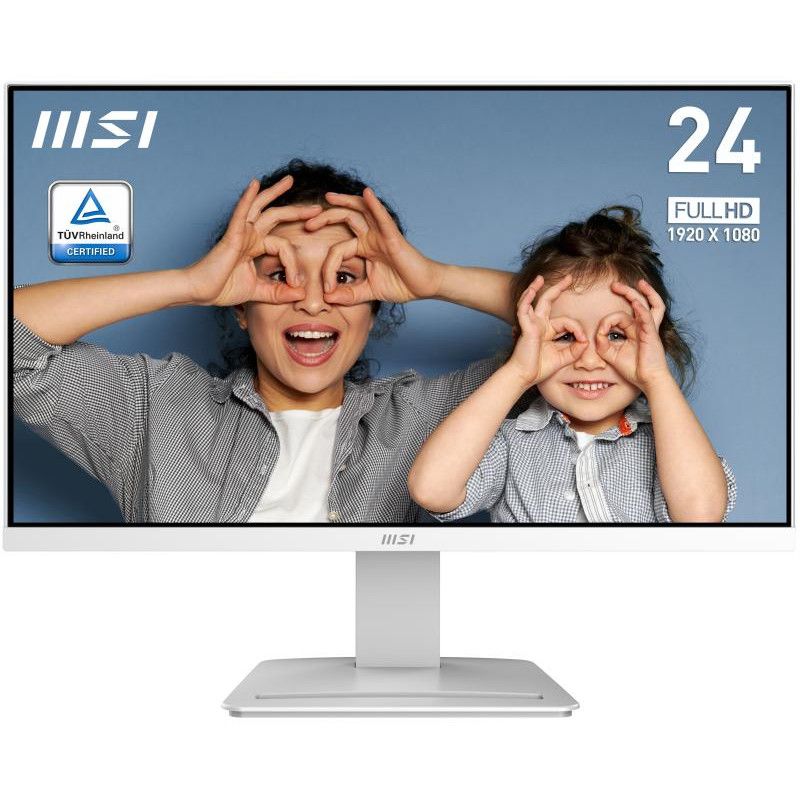 MSI Pro MP2412W écran plat de PC 60,5 cm (23.8") 1920 x 1080 pixels Full HD LCD Blanc · Moniteur · Informat Systems Strasb...