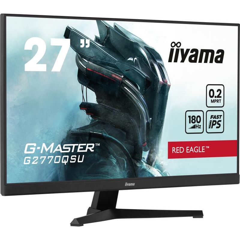 iiyama G-MASTER G2770QSU-B6 écran plat de PC 68,6 cm (27") 2560 x 1440 pixels Wide Quad HD LED Noir · Moniteur · Informat ...