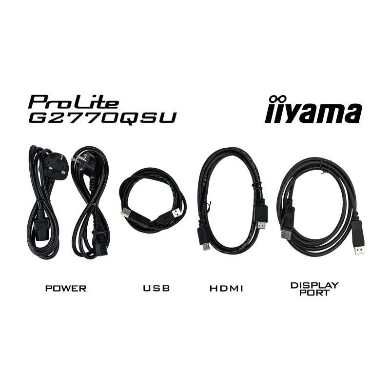 iiyama G-MASTER G2770QSU-B6 écran plat de PC 68,6 cm (27") 2560 x 1440 pixels Wide Quad HD LED Noir · Moniteur · Informat ... (image 13)