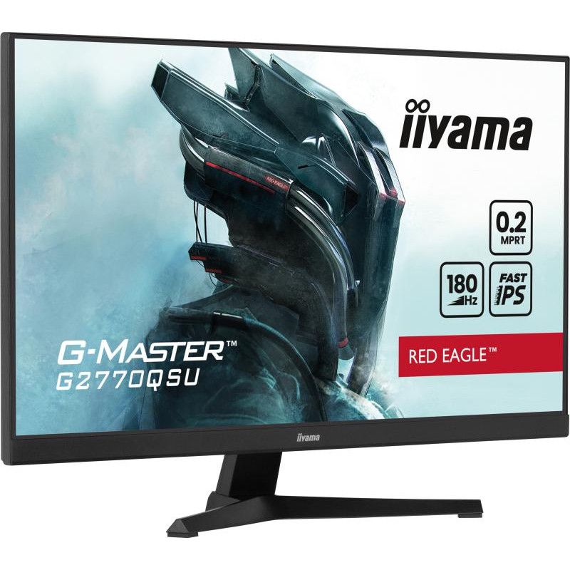iiyama G-MASTER G2770QSU-B6 écran plat de PC 68,6 cm (27") 2560 x 1440 pixels Wide Quad HD LED Noir · Moniteur · Informat ... (image 3)
