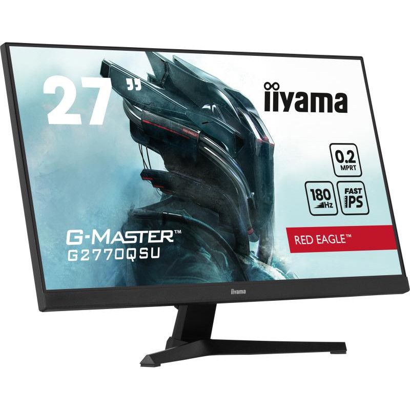 iiyama G-MASTER G2770QSU-B6 écran plat de PC 68,6 cm (27") 2560 x 1440 pixels Wide Quad HD LED Noir · Moniteur · Informat ... (image 4)