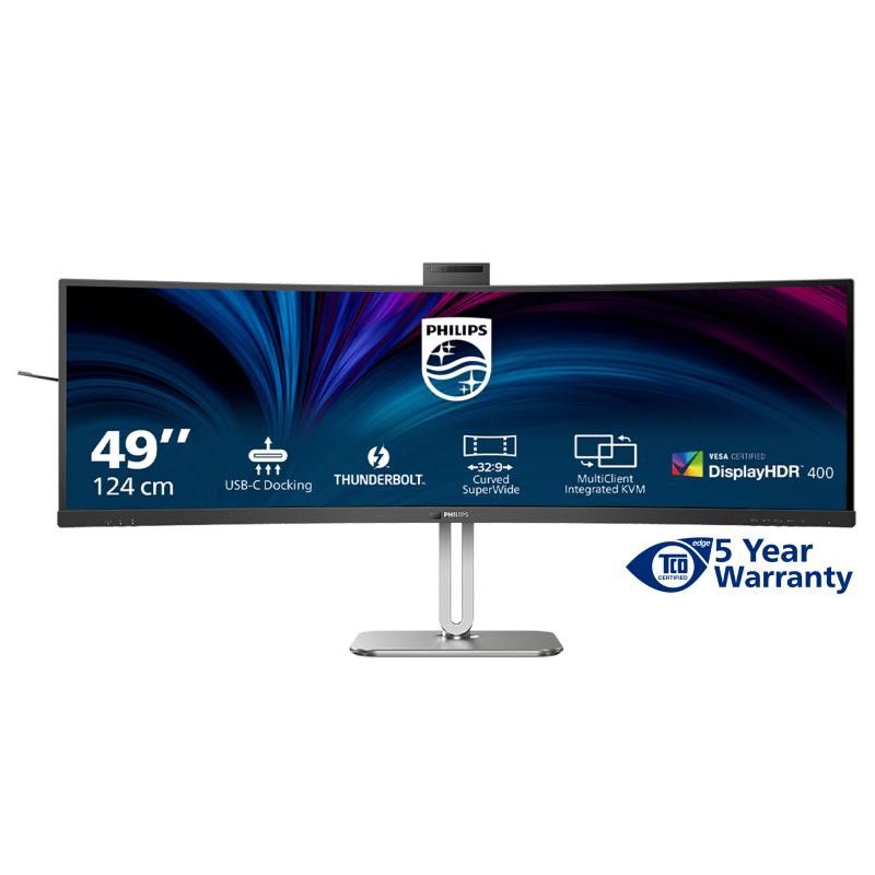 Philips 49B2U6903CH/00 écran plat de PC 124 cm (48.8") 5120 x 1440 pixels Dual QHD LCD Gris · Moniteur · Informat Systems ... (image 3)
