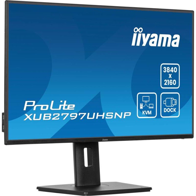 iiyama ProLite XUB2797UHSNP-B1 écran plat de PC 68,6 cm (27") 3840 x 2160 pixels 4K Ultra HD LED Noir · Moniteur · Informa... (image 5)