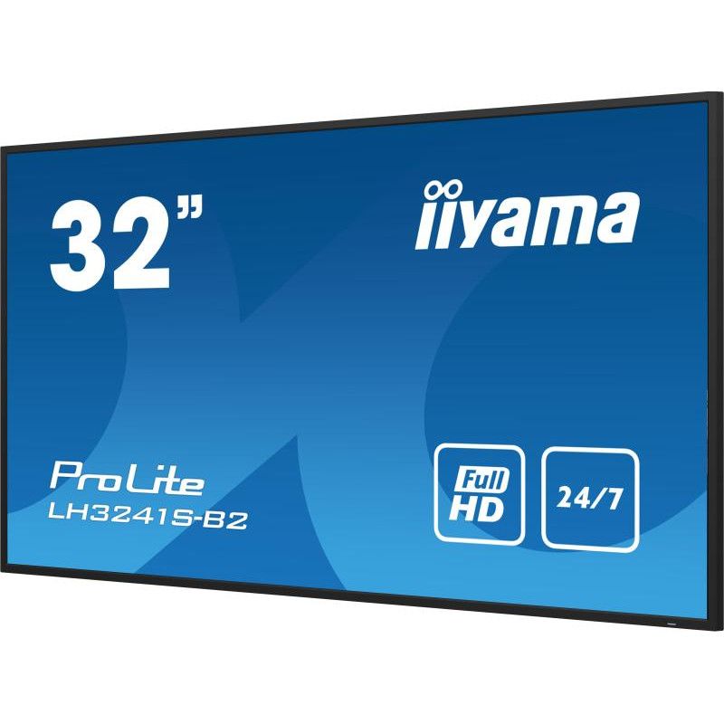 iiyama LH3241S-B2 Écran d'affichage dynamique En forme de kiosk 80 cm (31.5") LED 350 cd/m² Full HD Noir 24/7 · Moniteur ·... (image 7)