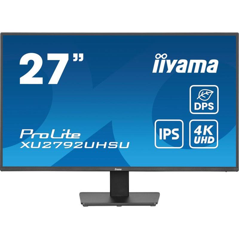 iiyama ProLite XU2792UHSU-B6 écran plat de PC 68,6 cm (27") 3840 x 2160 pixels 4K Ultra HD LED Noir · Moniteur · Informat ... (image 2)