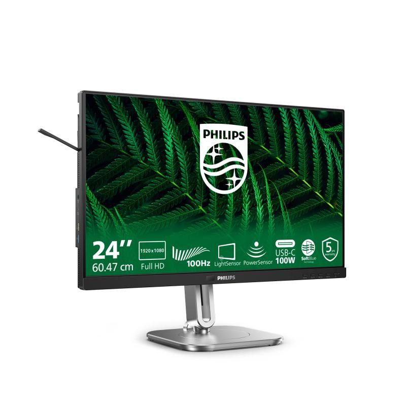Philips 5000 series 24B2G5301/00 écran plat de PC 60,5 cm (23.8") 1920 x 1080 pixels Full HD LCD Noir · Moniteur · Informa... (image 2)