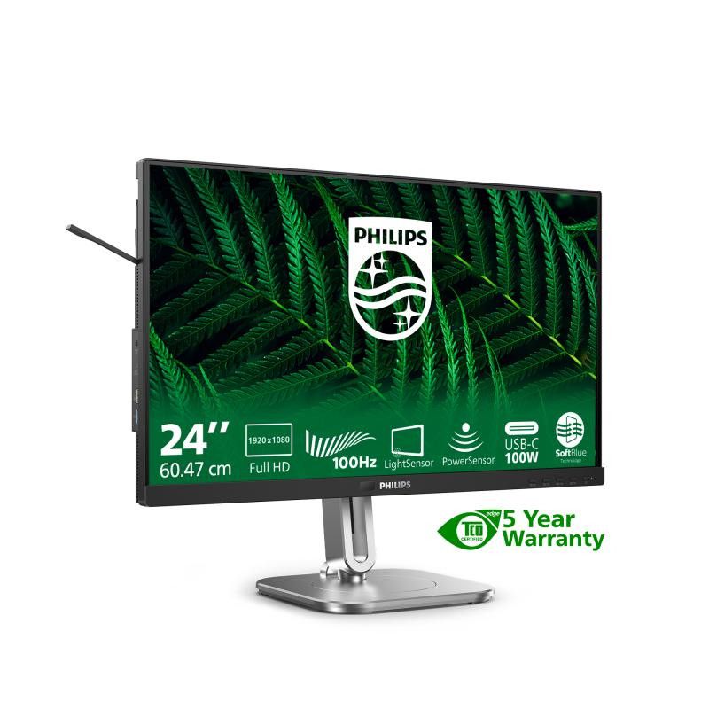 Philips 5000 series 24B2G5301/00 écran plat de PC 60,5 cm (23.8") 1920 x 1080 pixels Full HD LCD Noir · Moniteur · Informa... (image 4)