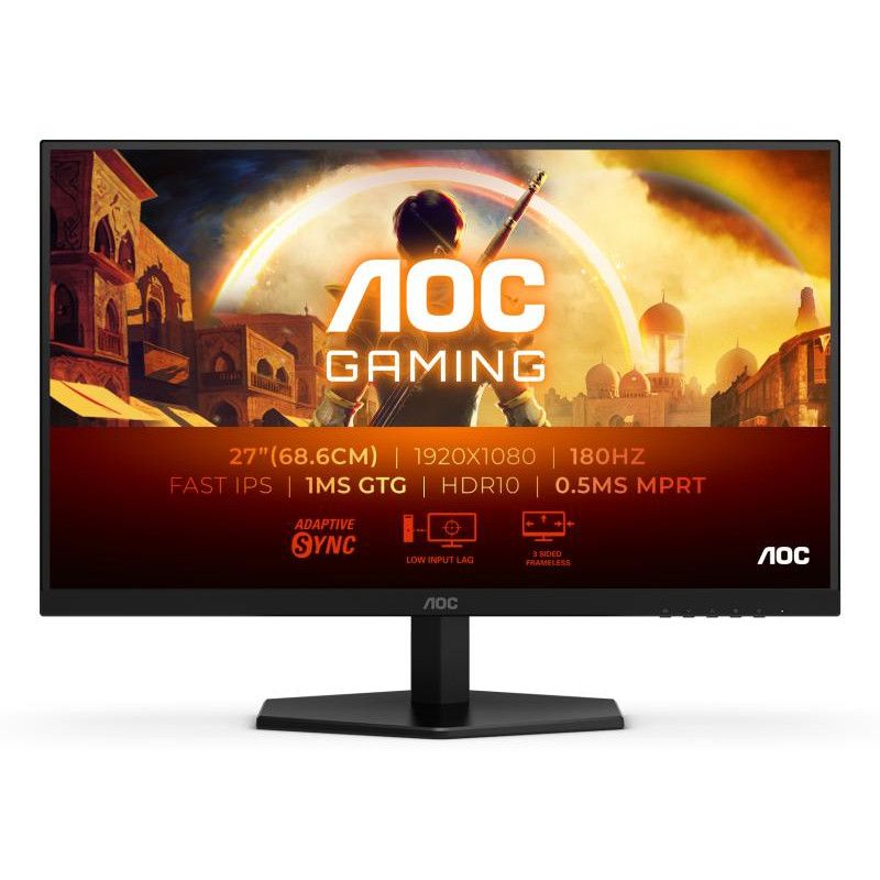 AOC G4 27G42E écran plat de PC 68,6 cm (27") 1920 x 1080 pixels Full HD LCD Noir · Moniteur · Informat Systems Strasbourg