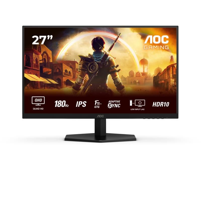 AOC G4 Q27G42XE écran plat de PC 68,6 cm (27") 2560 x 1440 pixels Quad HD Noir, Rouge · Moniteur · Informat Systems Strasb...