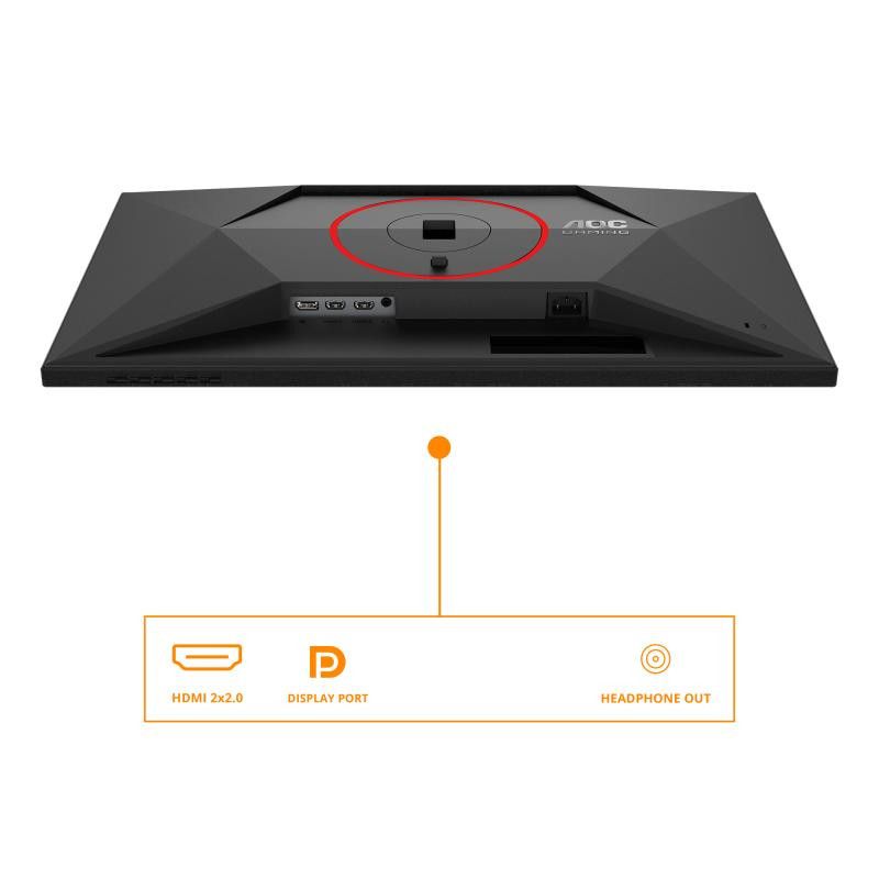 AOC G4 Q27G4ZR écran plat de PC 68,6 cm (27") 2560 x 1440 pixels Quad HD LED Noir, Rouge · Moniteur · Informat Systems Str... (image 12)