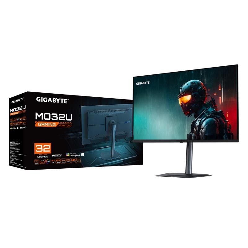 GIGABYTE MO32U 31,5" Moniteur Gaming OLED 4K UHD - 3840 x 2160, 165Hz, 0.03ms, 250 cd/m², Display HDR True Black 400, HDMI... (image 6)