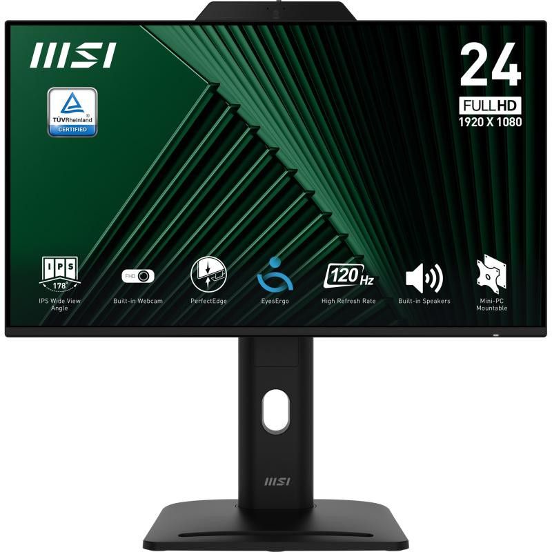 MSI Pro MP242PMG écran plat de PC 60,5 cm (23.8") 1920 x 1080 pixels Full HD LCD Noir · Moniteur · Informat Systems Strasb...