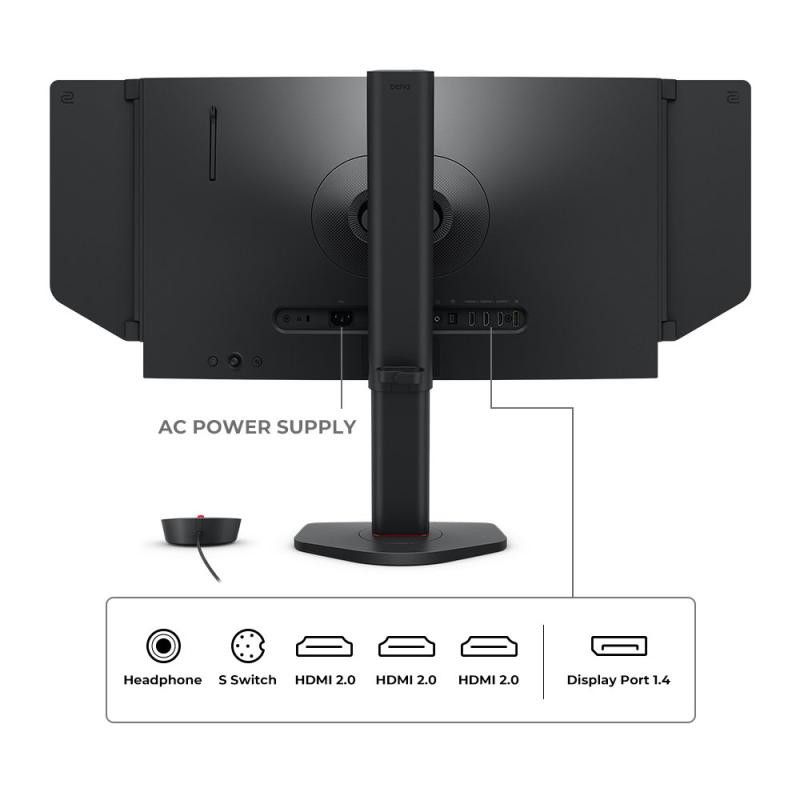 ZOWIE XL2566X+ écran plat de PC 62,2 cm (24.5") 1920 x 1080 pixels Full HD Noir · Moniteur · Informat Systems Strasbourg (image 7)