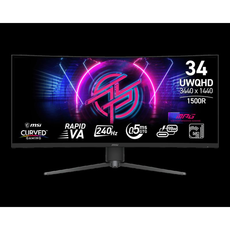MSI MPG 346CQRF X24 · Moniteur · Informat Systems Strasbourg (image 2)