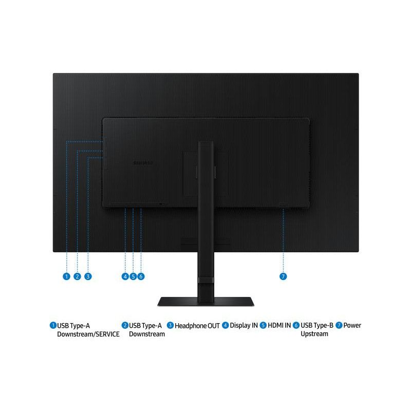 Samsung S80D écran plat de PC 94 cm (37") 3840 x 2160 pixels 4K Ultra HD LCD Noir · Moniteur · Informat Systems Strasbourg (image 16)