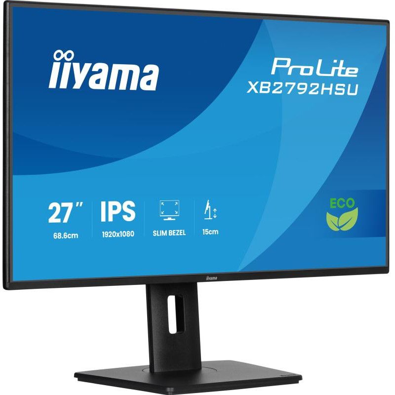 iiyama ProLite XB2792HSU-B1 écran plat de PC 68,6 cm (27") 1920 x 1080 pixels Full HD LED Noir · Moniteur · Informat Syste... (image 3)
