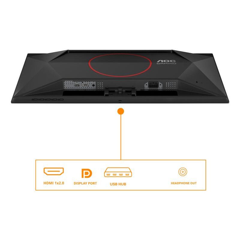 AOC G4 Q27G41ZDF écran plat de PC 67,3 cm (26.5") 2560 x 1440 pixels Quad HD QD-OLED Noir, Rouge · Moniteur · Informat Sys... (image 3)