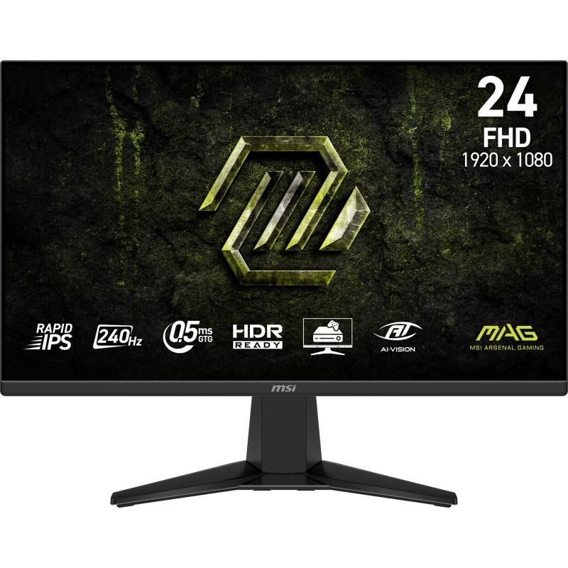 MSI MAG 245F X24 écran plat de PC 60,5 cm (23.8") 1920 x 1080 pixels Full HD LCD Noir · Moniteur · Informat Systems Strasb...