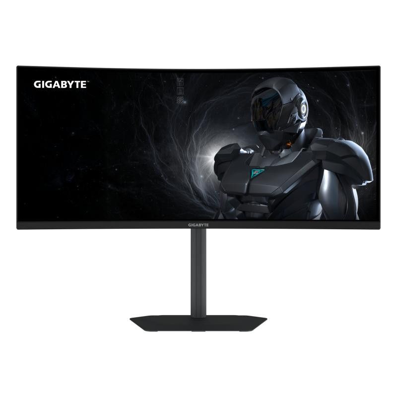 GIGABYTE GS34WQCA Écran Gaming Incurvé 34" WQHD ? 3440 x 1440, 1500R, 120Hz, 1ms, 300 cd/m², FreeSync Premium, HDR Ready, ... (image 2)