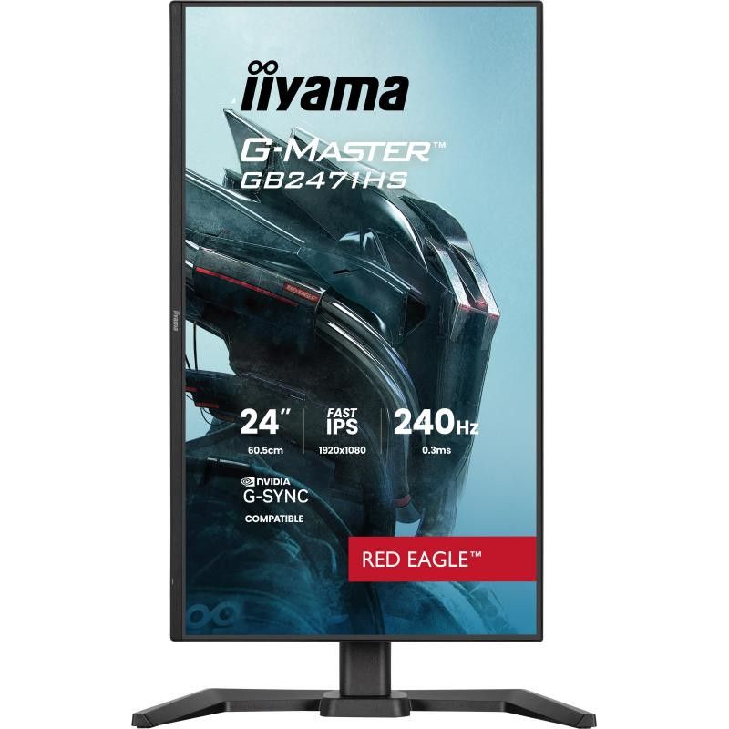 iiyama G-MASTER GB2471HS-B1 écran plat de PC 60,5 cm (23.8") 1920 x 1080 pixels Full HD Noir · Moniteur · Informat Systems... (image 2)
