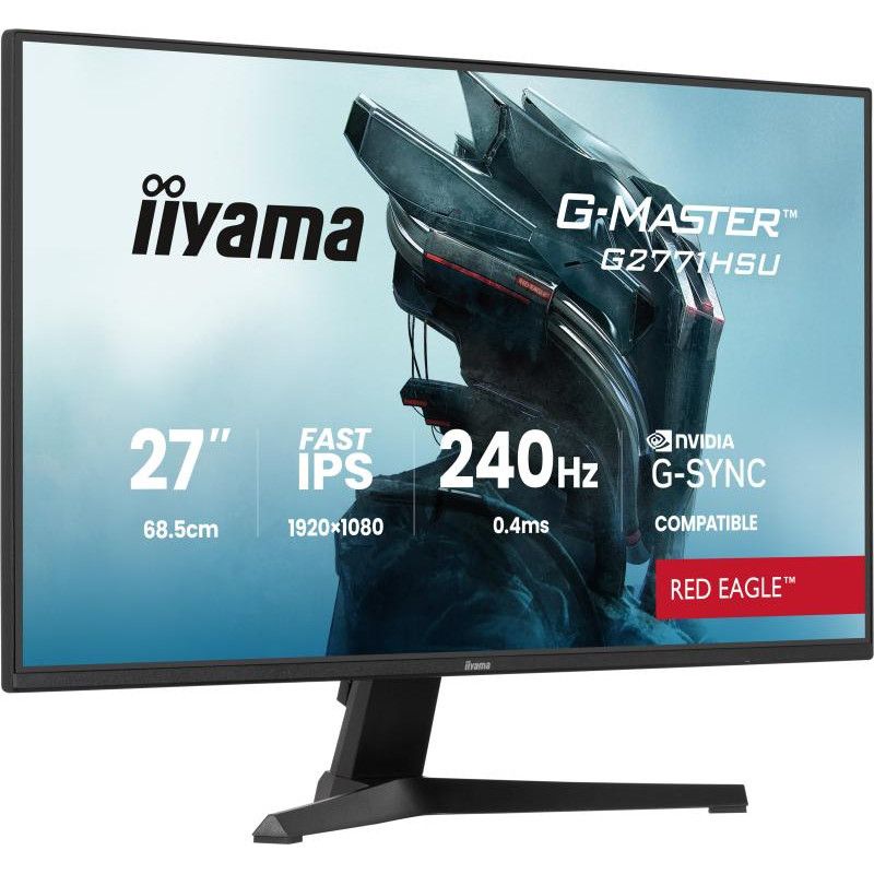 iiyama G-MASTER G2771HSU-B1 écran plat de PC 68,6 cm (27") 1920 x 1080 pixels Full HD Noir · Moniteur · Informat Systems S... (image 3)