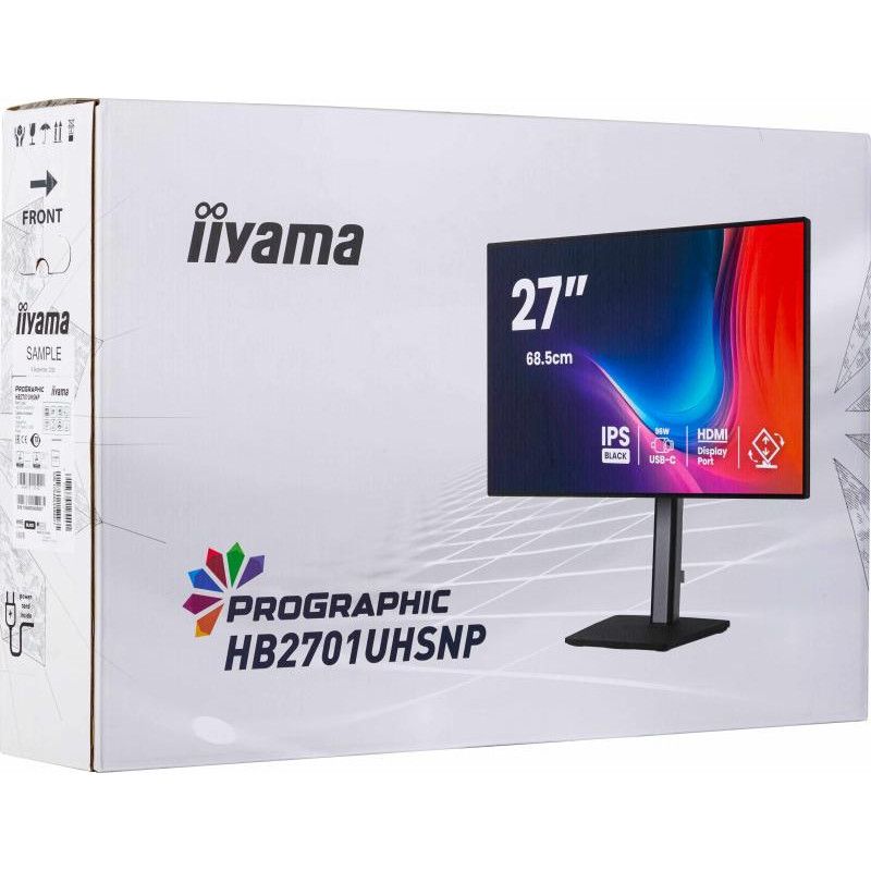 iiyama PROGRAPHIC HB2701UHSNP-B1 écran plat de PC 68,6 cm (27") 3840 x 2160 pixels 4K Ultra HD LCD Noir · Moniteur · Infor... (image 17)