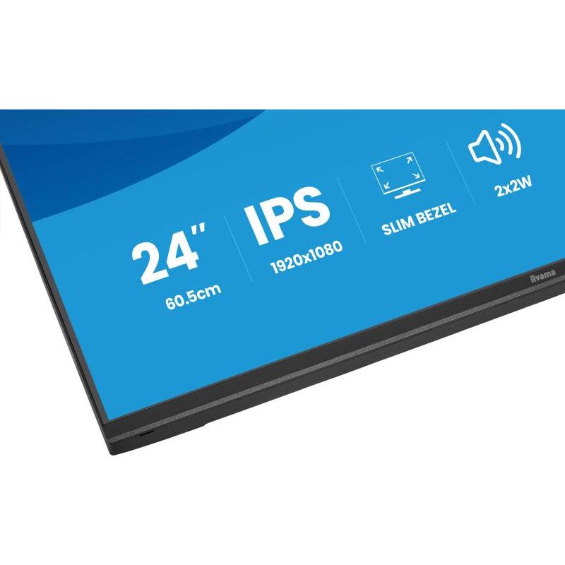 iiyama ProLite X2497HSU-B1 écran plat de PC 60,5 cm (23.8") 1920 x 1080 pixels Full HD LED Noir · Moniteur · Informat Syst... (image 9)