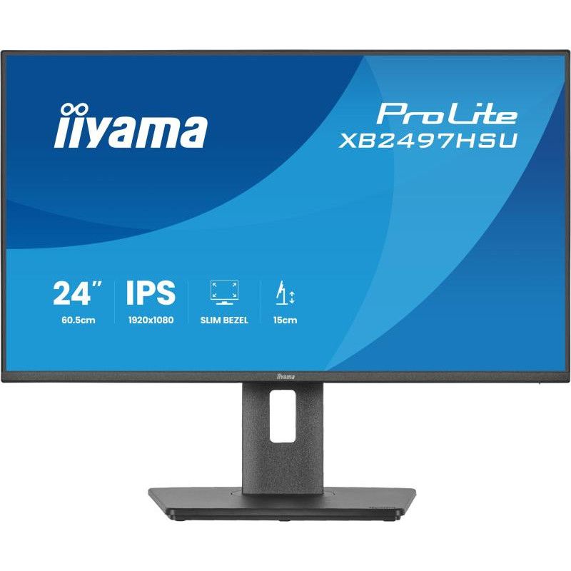 iiyama ProLite XB2497HSU-B1 écran plat de PC 60,5 cm (23.8") 1920 x 1080 pixels Full HD LED Noir · Moniteur · Informat Sys... (image 3)