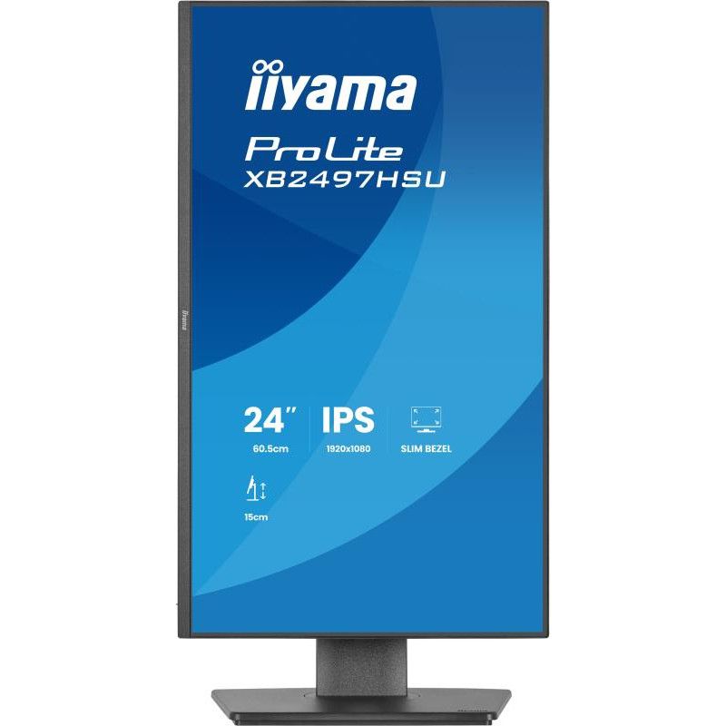 iiyama ProLite XB2497HSU-B1 écran plat de PC 60,5 cm (23.8") 1920 x 1080 pixels Full HD LED Noir · Moniteur · Informat Sys... (image 4)