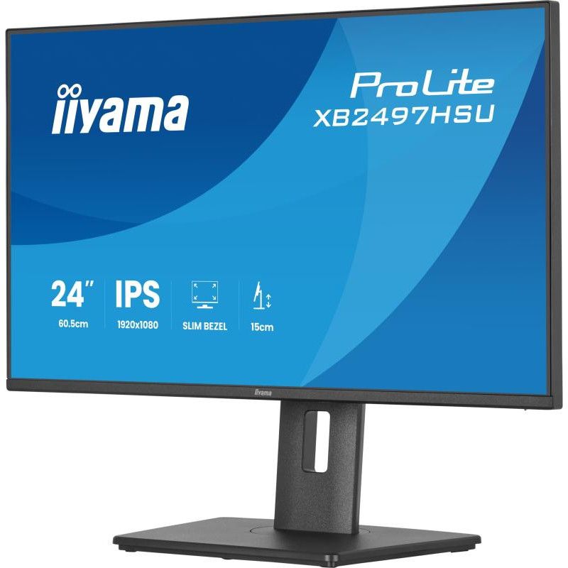 iiyama ProLite XB2497HSU-B1 écran plat de PC 60,5 cm (23.8") 1920 x 1080 pixels Full HD LED Noir · Moniteur · Informat Sys... (image 6)