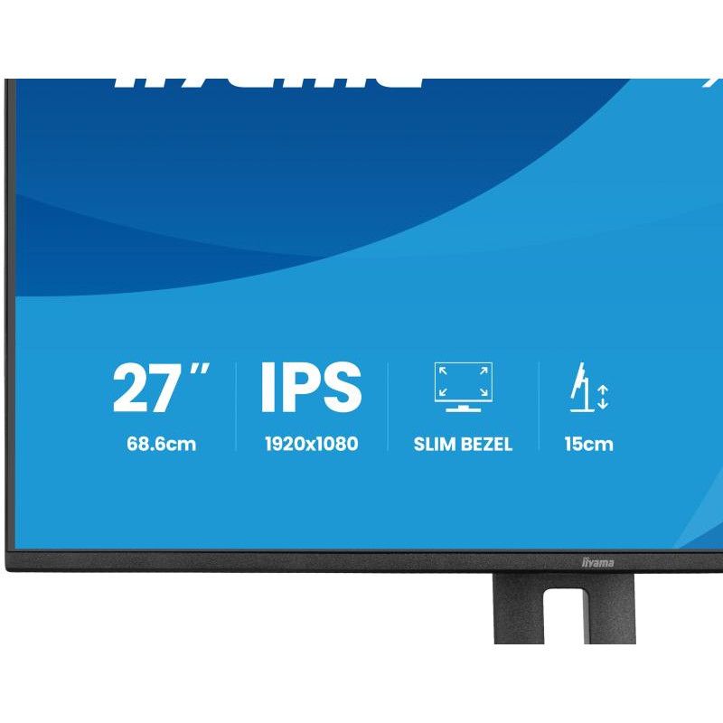iiyama ProLite XB2797HSU-B1 écran plat de PC 68,6 cm (27") 1920 x 1080 pixels Full HD LED Noir · Moniteur · Informat Syste... (image 9)