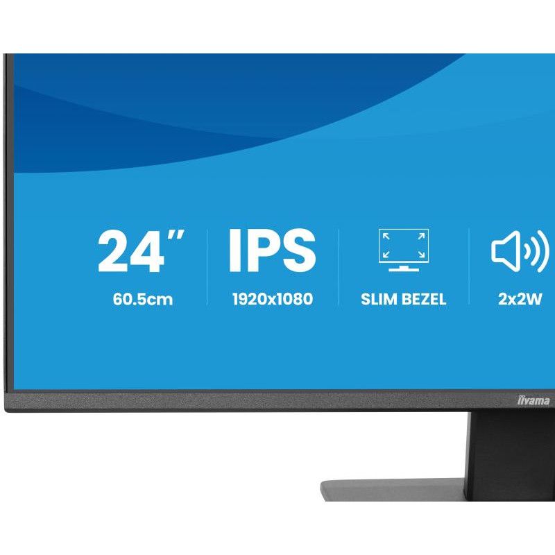 iiyama ProLite X2493HSU-B1 écran plat de PC 60,5 cm (23.8") 1920 x 1080 pixels Full HD LED Noir · Moniteur · Informat Syst... (image 13)