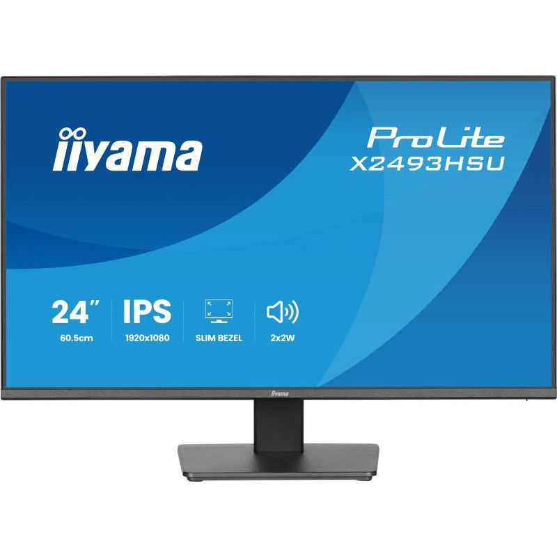 iiyama ProLite X2493HSU-B1 écran plat de PC 60,5 cm (23.8") 1920 x 1080 pixels Full HD LED Noir · Moniteur · Informat Syst... (image 3)
