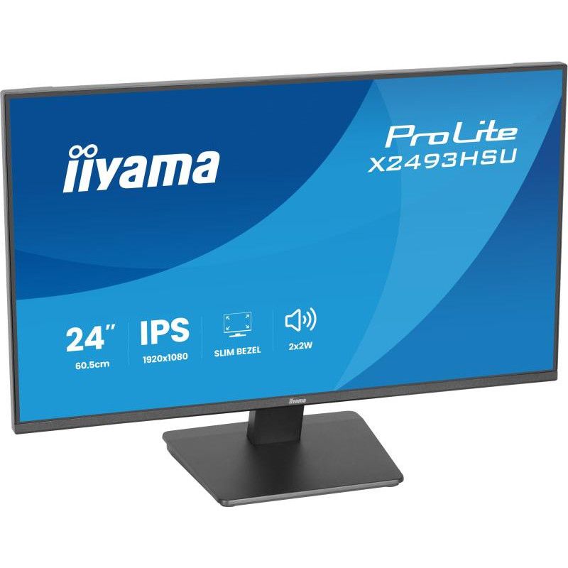 iiyama ProLite X2493HSU-B1 écran plat de PC 60,5 cm (23.8") 1920 x 1080 pixels Full HD LED Noir · Moniteur · Informat Syst... (image 6)