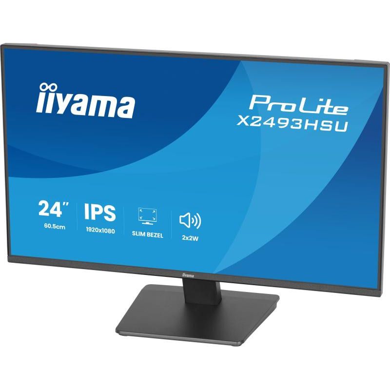 iiyama ProLite X2493HSU-B1 écran plat de PC 60,5 cm (23.8") 1920 x 1080 pixels Full HD LED Noir · Moniteur · Informat Syst... (image 8)