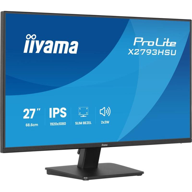 iiyama ProLite X2793HSU-B1 écran plat de PC 68,6 cm (27") 1920 x 1080 pixels Full HD LED Noir · Moniteur · Informat System... (image 2)