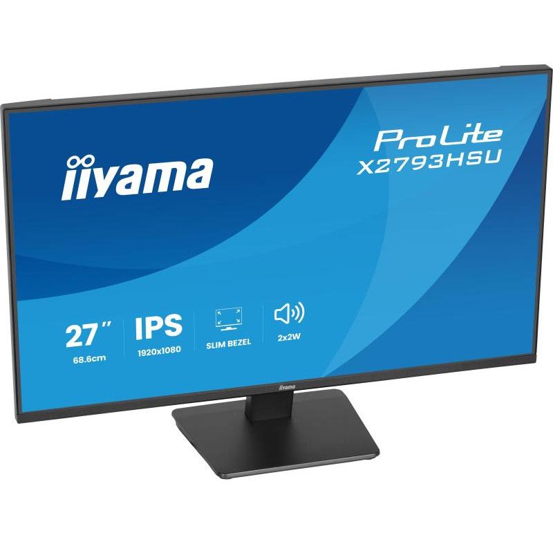 iiyama ProLite X2793HSU-B1 écran plat de PC 68,6 cm (27") 1920 x 1080 pixels Full HD LED Noir · Moniteur · Informat System... (image 3)