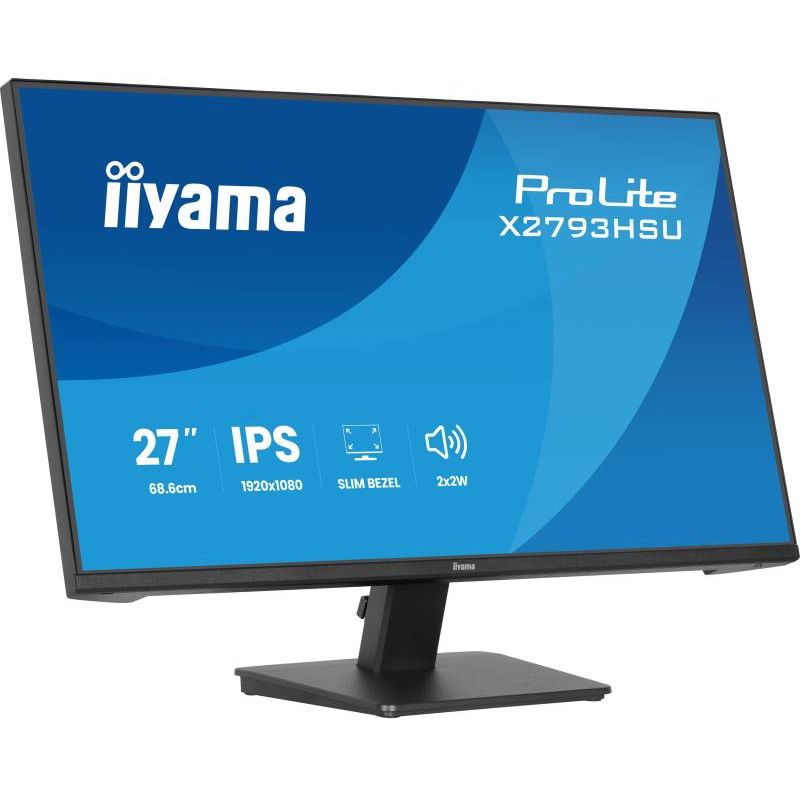iiyama ProLite X2793HSU-B1 écran plat de PC 68,6 cm (27") 1920 x 1080 pixels Full HD LED Noir · Moniteur · Informat System... (image 4)