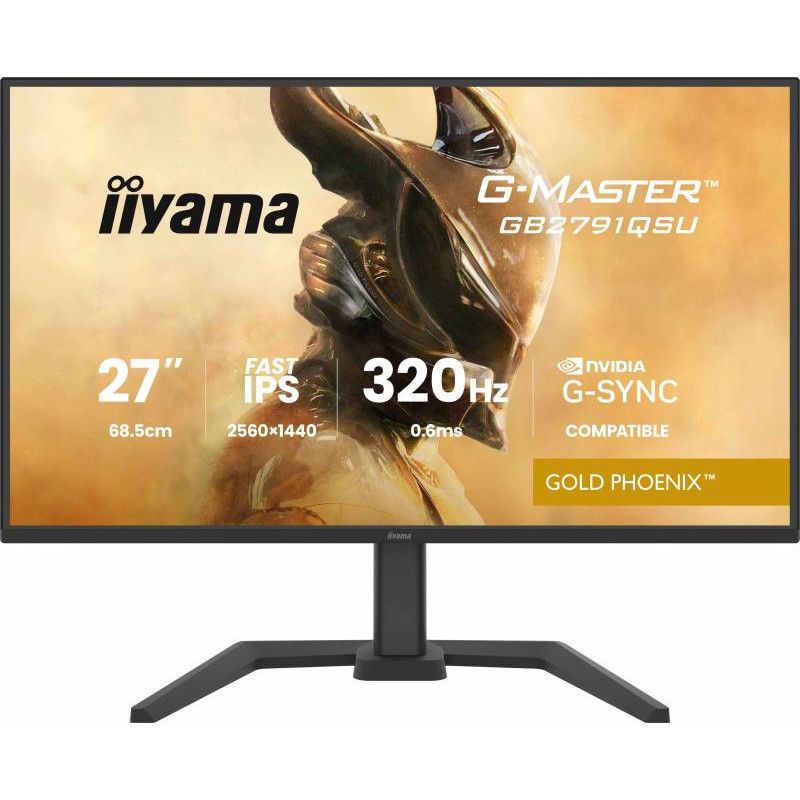 iiyama G-MASTER GB2791QSU-B1 écran plat de PC 68,6 cm (27") 2560 x 1440 pixels Wide Quad HD Noir · Moniteur · Informat Sys...