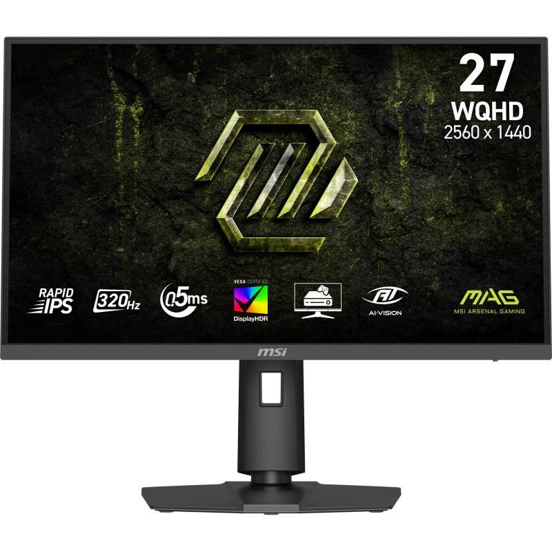 MSI MAG 274QPF X32 écran plat de PC 68,6 cm (27") 2560 x 1440 pixels Wide Quad HD LCD Noir · Moniteur · Informat Systems S...