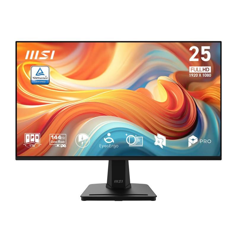 MSI Pro MP251 E14L écran plat de PC 62,2 cm (24.5") 1920 x 1080 pixels Full HD Noir · Moniteur · Informat Systems Strasbourg (image 3)