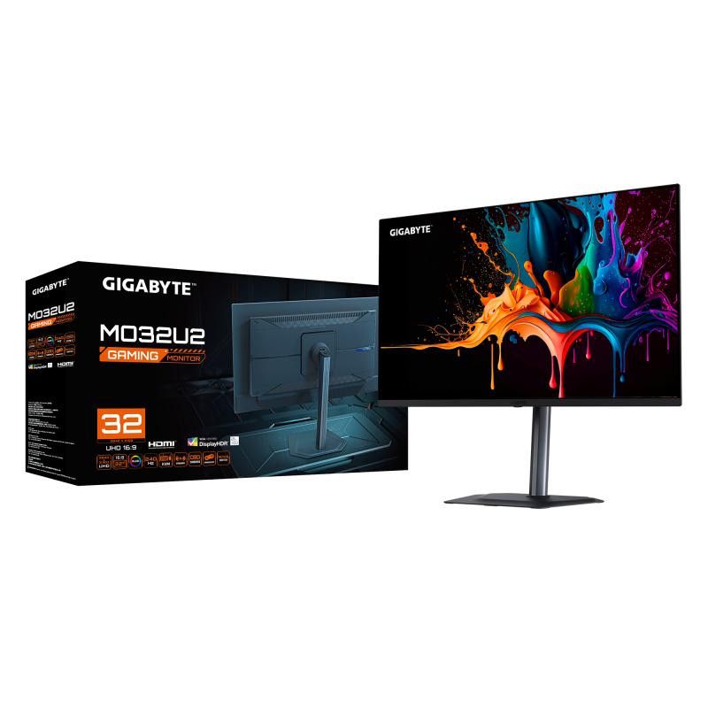 GIGABYTE MO32U2 Moniteur Gaming OLED 32 4K UHD - 3840 x 2160, 240Hz, 0.03ms, 250 cd/m², G-Sync Compatible, FreeSync Premiu... (image 5)
