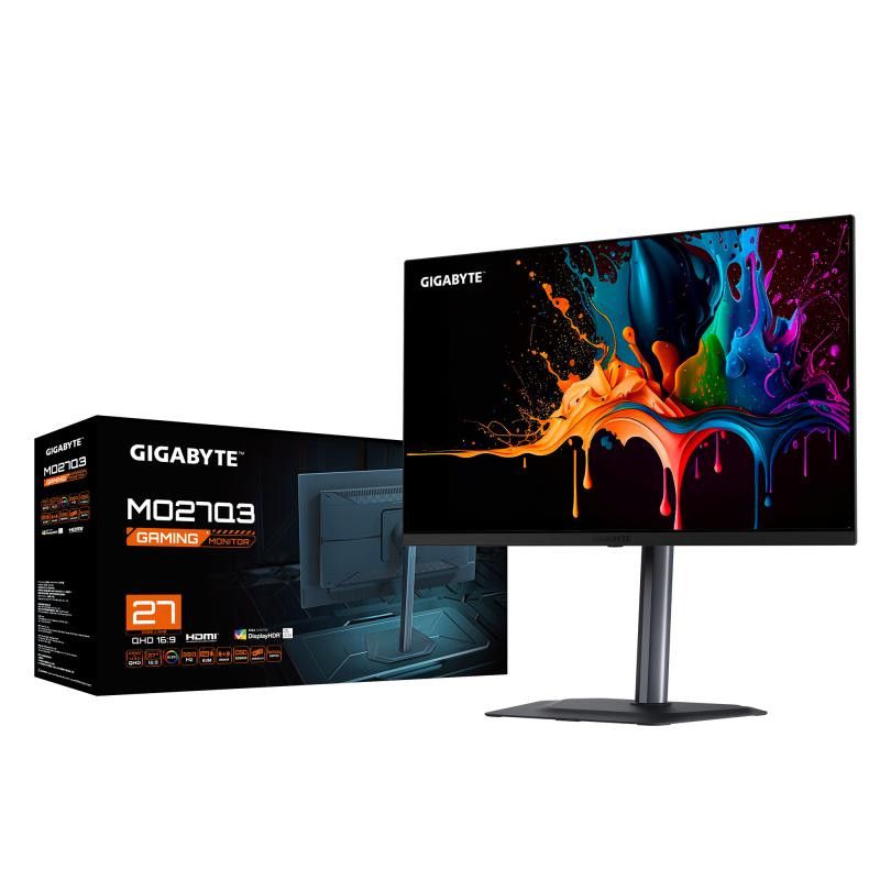 GIGABYTE MO27Q3 Moniteur Gaming OLED 27 QHD - 2560 x 1440, 360Hz, 0.03ms, 250 cd/m², G-Sync Compatible, FreeSync Premium P... (image 5)